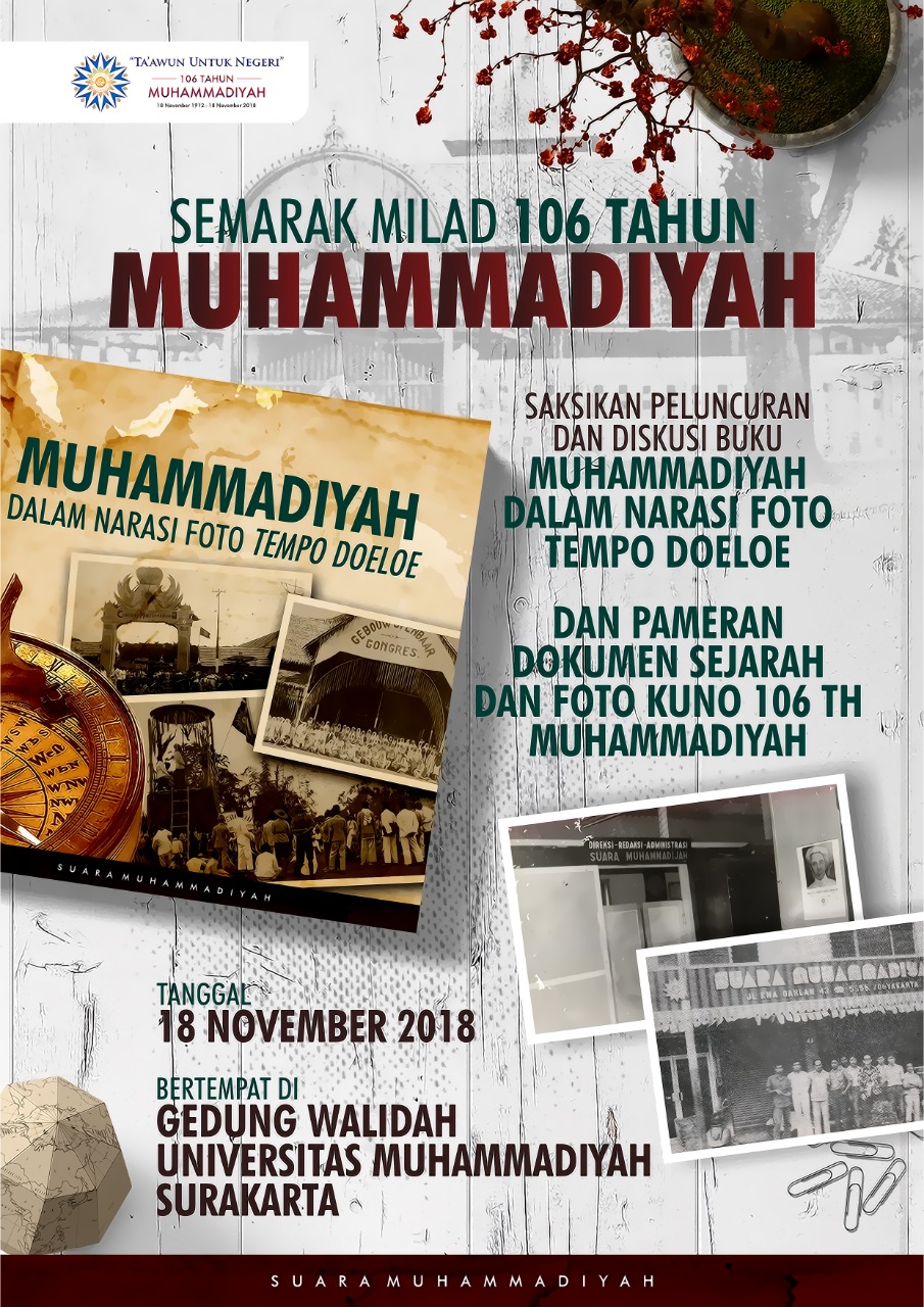 SM Luncurkan Buku Muhammadiyah Dalam Foto Tempo Doeloe Dan Pameran ...