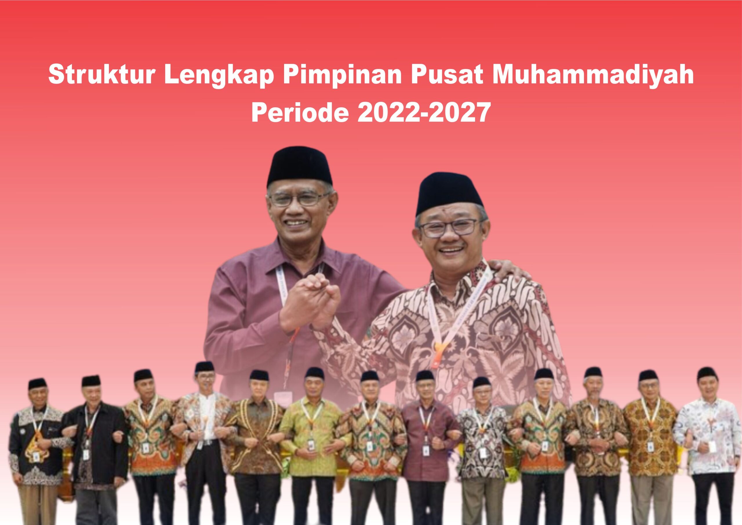 5 Anggota Tambahan Menyempurnakan 13 Struktur PP Muhammadiyah Periode ...