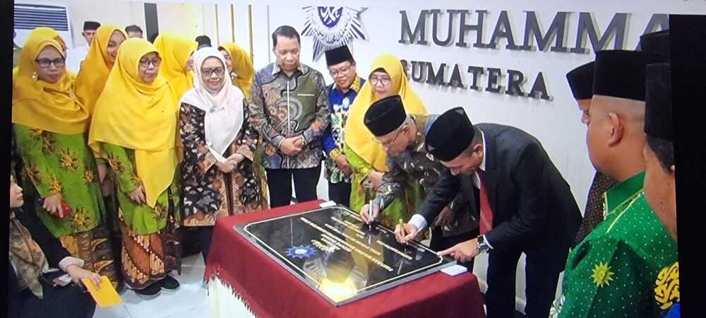 Ketum PP Muhammadiyah Dan Gubernur Resmikan Gedung Dakwah PWM Sumut ...